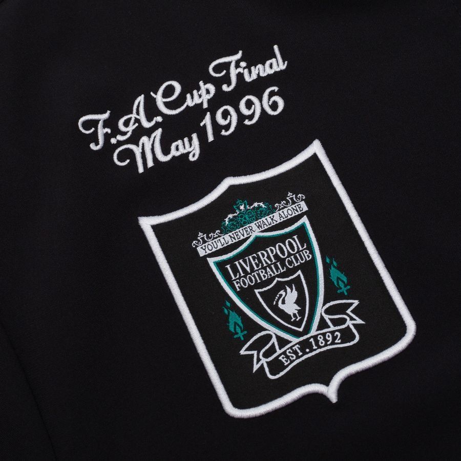Liverpool Track Jacket 96 - Black - Men's-SoccerKits Hub | Buy Soccer Jerseys Online
